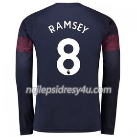 Fotbalový Dres Arsenal Ramsey 8 Venkovní 2018/19 Dlouhý Rukáv